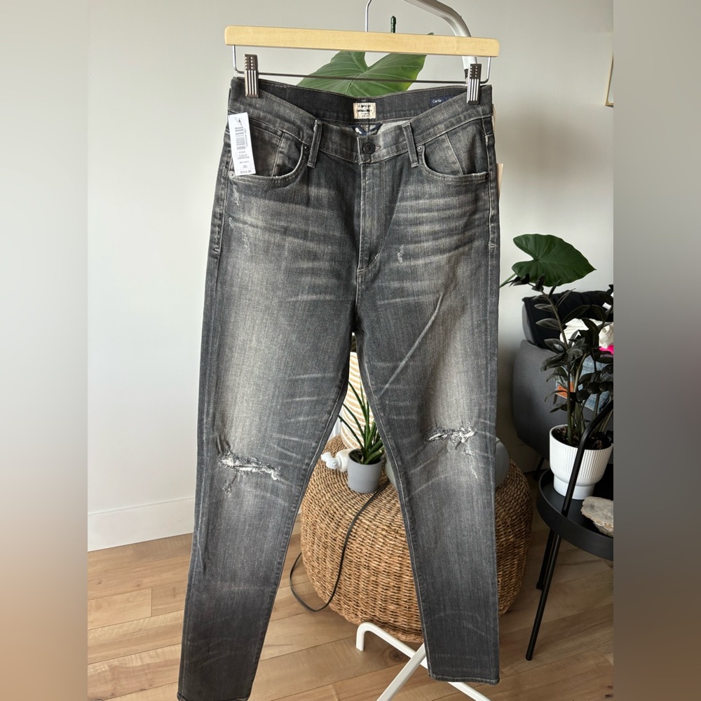 Citizens Of Humanity WomenFaded Black Jeans